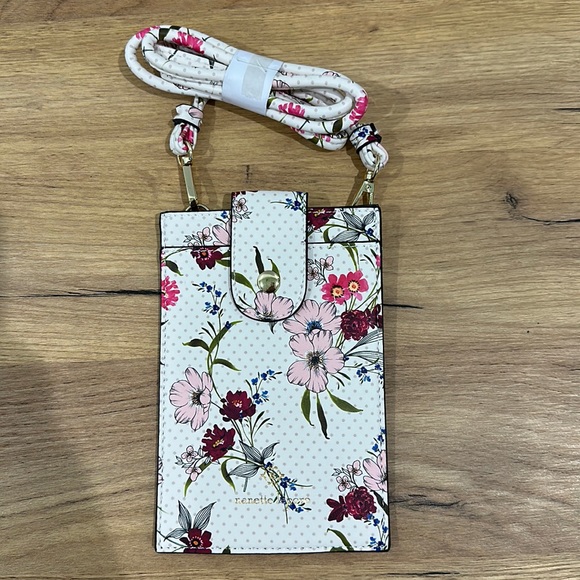 Nanette Lepore Accessories - Nanette lepore NWOT phone crossbody holder wallet sling floral print